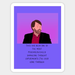 David Mitchell Would I lie to you Sticker